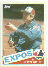 1985 Topps Baseball Cards      088      Bryn Smith